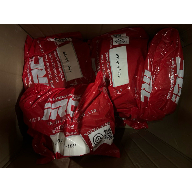 ยางใน Irc รถจักรยานยนต์บิ๊กไบค์ และยางวิบาก 4.00 /5.10-18ขอบ18