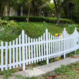 รั้วตกแต่งสวน รั้วพลาสติกสีขาว รั้วสำเร็จ รั้วสำเร็จรูป รั้ว…