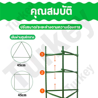 🍃เหล็กเคลือบพลาส🍃 ไม้ค้ำต้นไม้ หนาหนา11มม. DIY เสาไม้เลื้อย โครงปลูกผัก เหล็กเคลือบพลาส ซุ้มไม้เลื้อย ยาว90-180ซม.