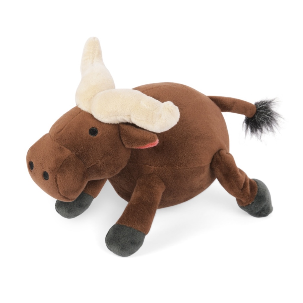 PLAY Buffalo ควายของเล่นตุ๊กตาสุนัข Plush Dog Toy