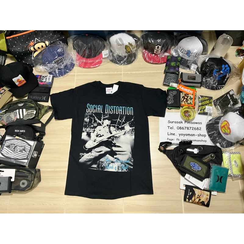 เสื้อวง Social Distortion ของแท้มือ1 size S