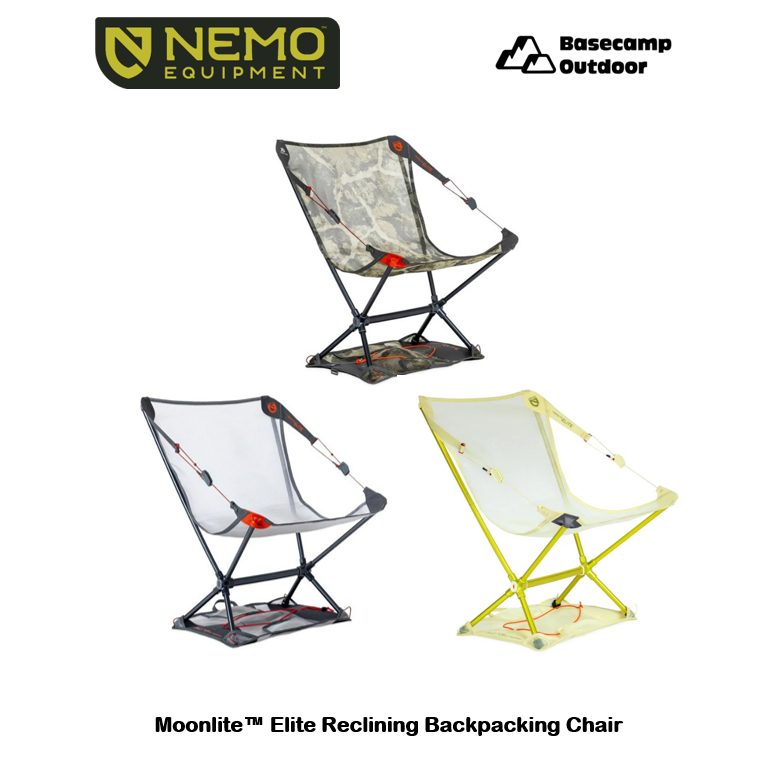 NEMO Moonlite™ Elite Reclining Backpacking Chair เก้าอี้น้ำหนักเบา