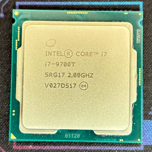 Intel® Core™ i7-9700T Socket 1151 V2 ถอดจากเครื่องแบรนด์เนม
