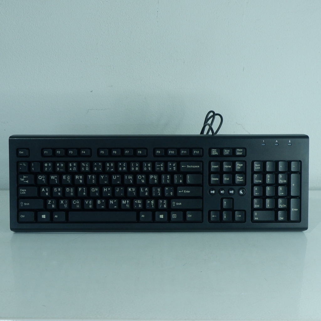 คีย์บอร์ดมีสาย ไทย – ENG HP รุ่น PR1101U เทสให้ทุกปุ่มก่อนจัดส่ง