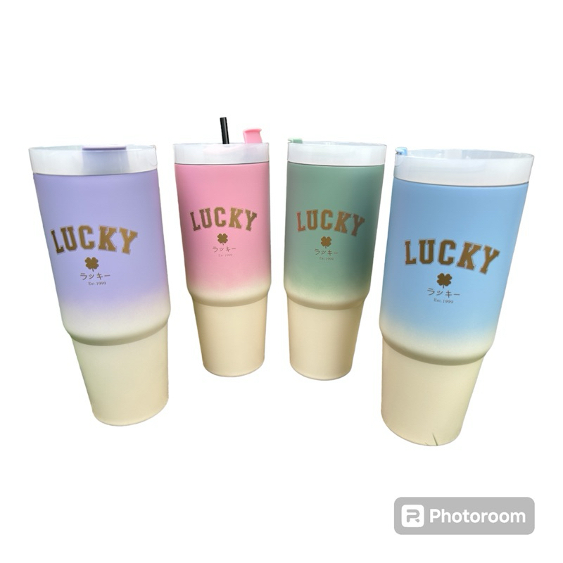 แก้วเก็บความเย็นทูโทน Lucky by Bear Sus316
