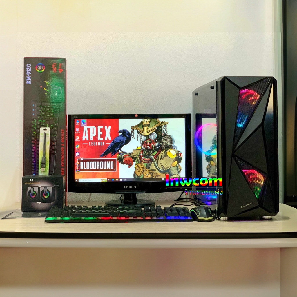 คอมพิวเตอร์ คอมประกอบ คอมเล่นเกม Core i3 ram 4GB/8GB/16GB เล่น GTA V และเกมส์อื่นๆสินค้าครบชุด