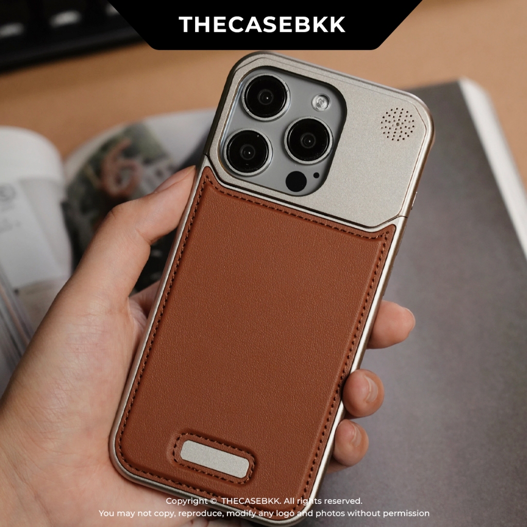Leather Design เคสหนัง เคสไอโฟน THECASEBKK เคสกันกระแทก iPhone Case