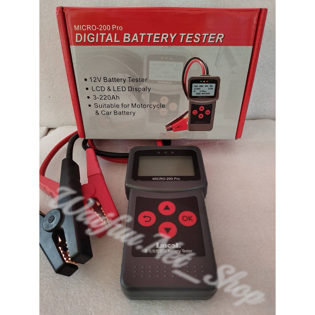 เครื่องวัดค่า CCA Lancol รุ่น MICRO-200 PRO เครื่องทดสอบ CCA Battery Tester