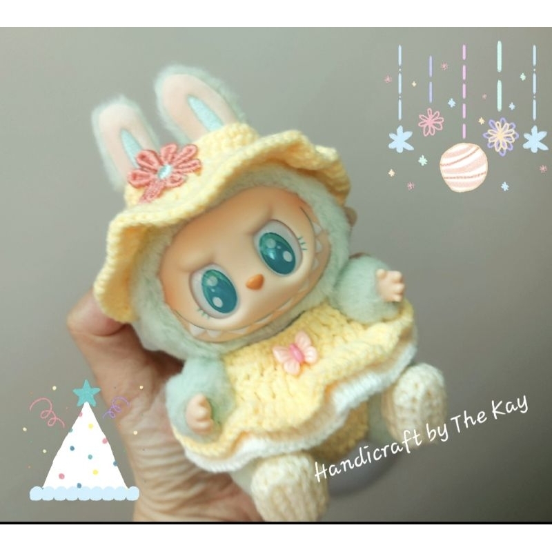 ชุด Set Labubu V2 เดรสสั้น 2ชั้น (1ชุด ได้ 4 ชิ้น)
