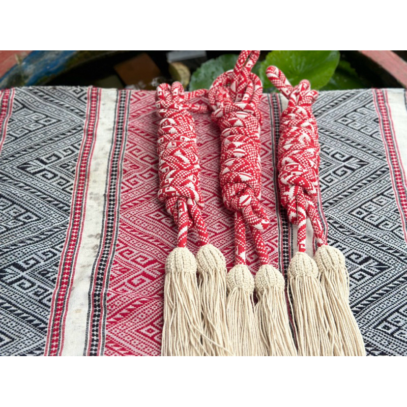 สายดาบ เชือกดาบ เชือกดาบหุ้มผ้าพิมพ์ลาย สายตุ้มDIY สายถัก เชือกถัก