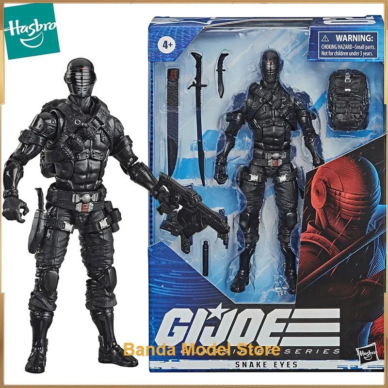 Hasbro G.I. Joe Classified Series Snake Eyes 6 Inch Action Figure Collection Comic Model Toys Hobby 