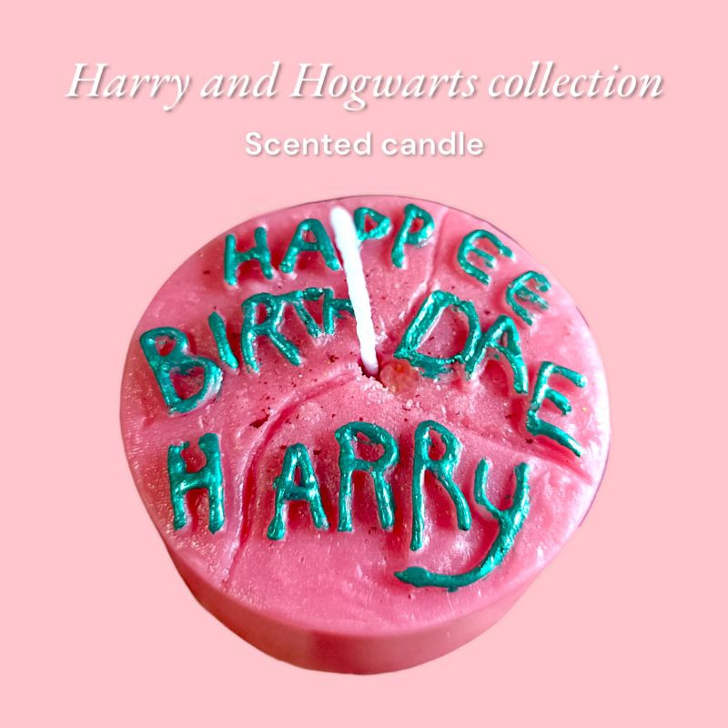 เทียนหอมเค้กแฮรี่ เค้กแฮรี่ Harry and Hogwarts collection เทียนตกแต่ง เทียนวันเกิด