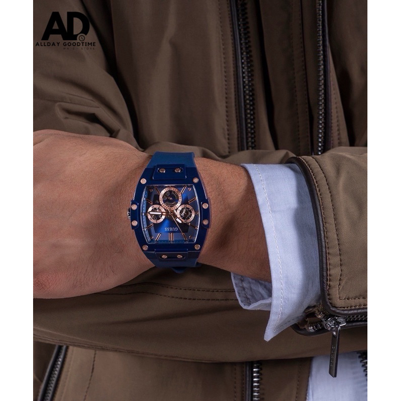 GUESS Mens Multi-function Watch GW0203G7 หน้าปัด 41.5 mm. พร้อมกล่องแบรนด์