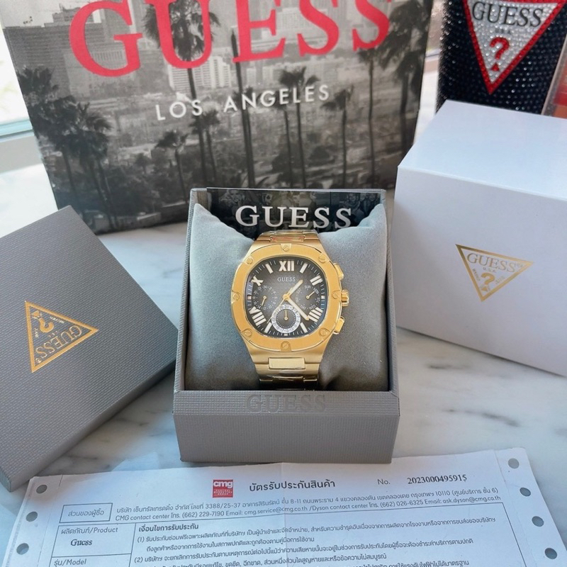 Guess GW0572G2 นาฬิกาข้อมือควอตซ์