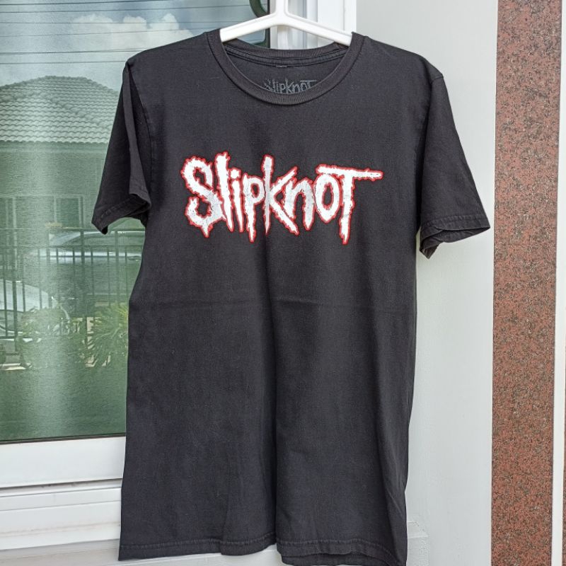 เสื้อวงมือสอง Slipknot Size M มือ2