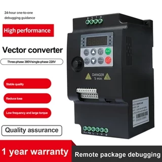 【Local】220V TO 220V Economical VFD Variable Frequency Drive Converter Inverter 380V 3PH อินเวอร์เตอร์ความถี่ 1HP/2HP/3HP