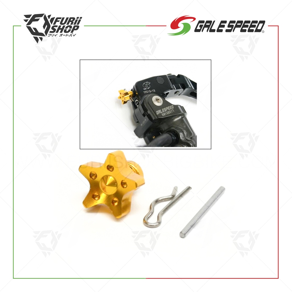 หมุดปรับระยะ Active ปั้มเบรค, ครัช Galespeed สีทอง