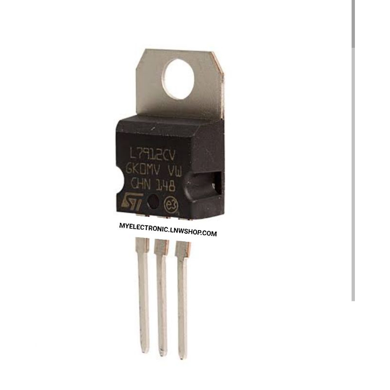7912 , L7912CV ของแท้ ไอซี IC REGULATOR เร็กกูลเลเตอร์ ยี่ห้อ ทอมสัน SGS-THOMSAN ราคา มี สต็อก STOCK ไทย ตัวละ หน่วย บาท