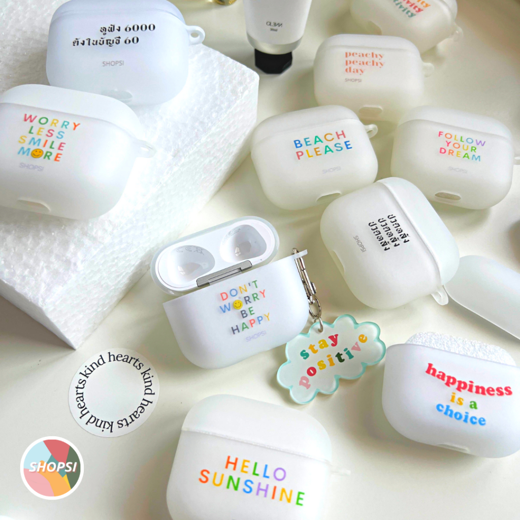 EXCLUSIVE | เคส AirPods Gen3 2021 สำหรับใช้กับ AirPods Gen3 เคสซิลิโคนแข็ง SHOPSI พร้อมส่ง