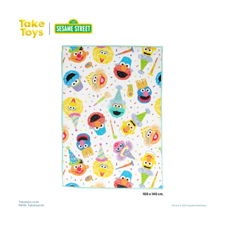 Sesame Street Cupcake Pillow-Blanket - หมอนผ้าห่มเซซามีสตรีทคอลเลคชั่นคัพเค้ก
