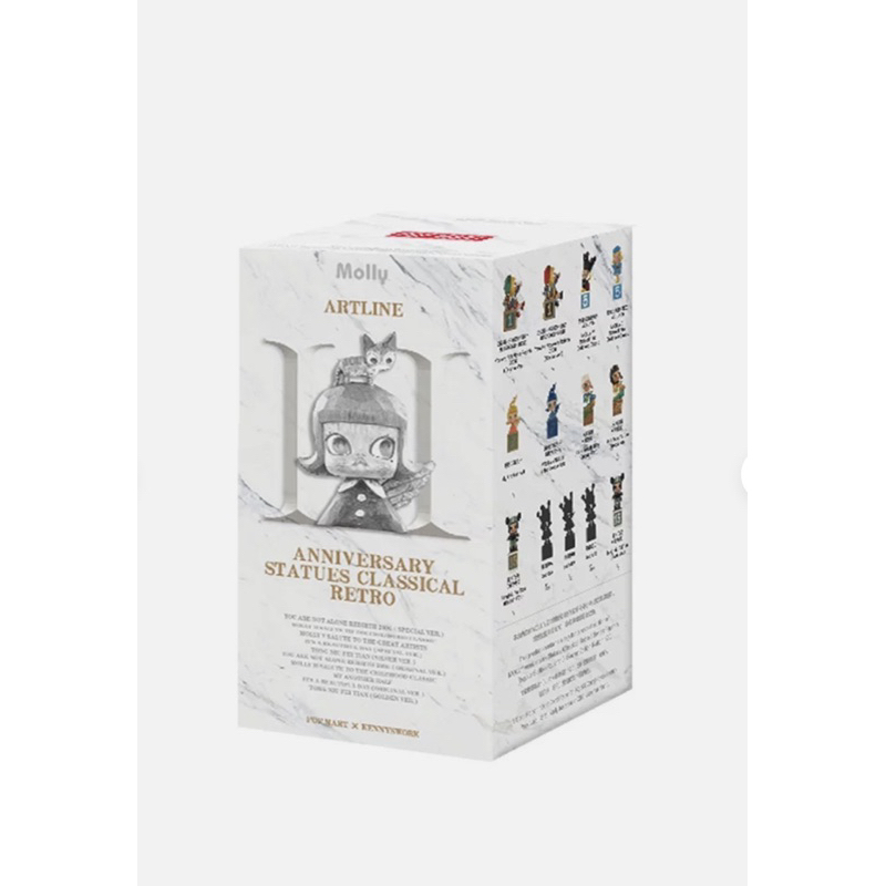 ของแท้ 100% พร้อมส่งที่ไทย กล่องสุ่ม Molly Artline Anniversary Statues Classical Retro