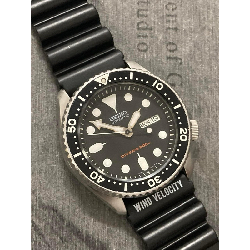 นาฬิกาดำน้ำออโตเมติกรุ่นเก่าพิมพ์นิยม VINTAGE SEIKO DIVERS 200M 7S26-0020 SKX007K AUTOMATIC 2000‘s 4