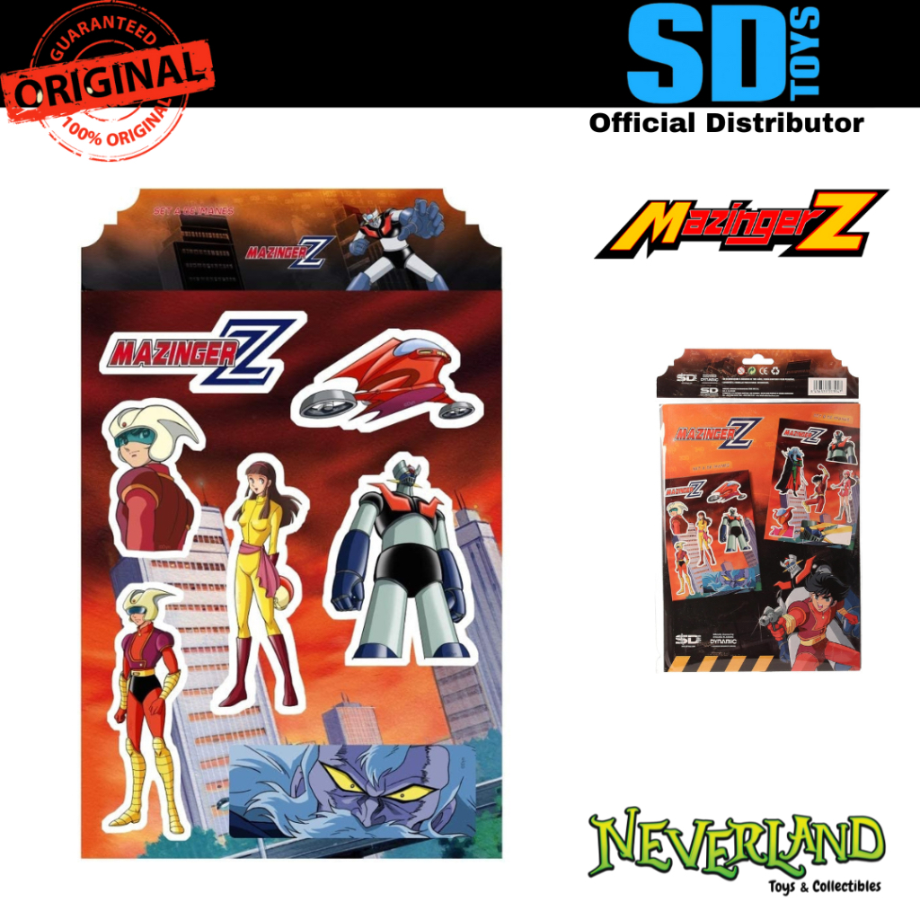 SD Toys Mazinger Z Magnet Set by SD Toys