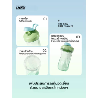 WELSTORE LHHW VORTEX SHAKER 600ML เเก้วเชค ไม่ต้องใช้ลูกบอลช่วยเชค