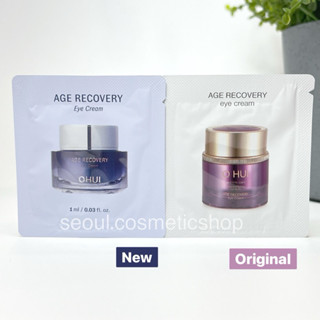 (eye cream : exp 01/2027) 𝐎𝐇𝐔𝐈 𝐀𝐆𝐄 𝐑𝐄𝐂𝐎𝐕𝐄𝐑𝐘 𝐄𝐘𝐄 𝐂𝐑𝐄𝐀𝐌 (𝟏𝐦𝐥)⁣