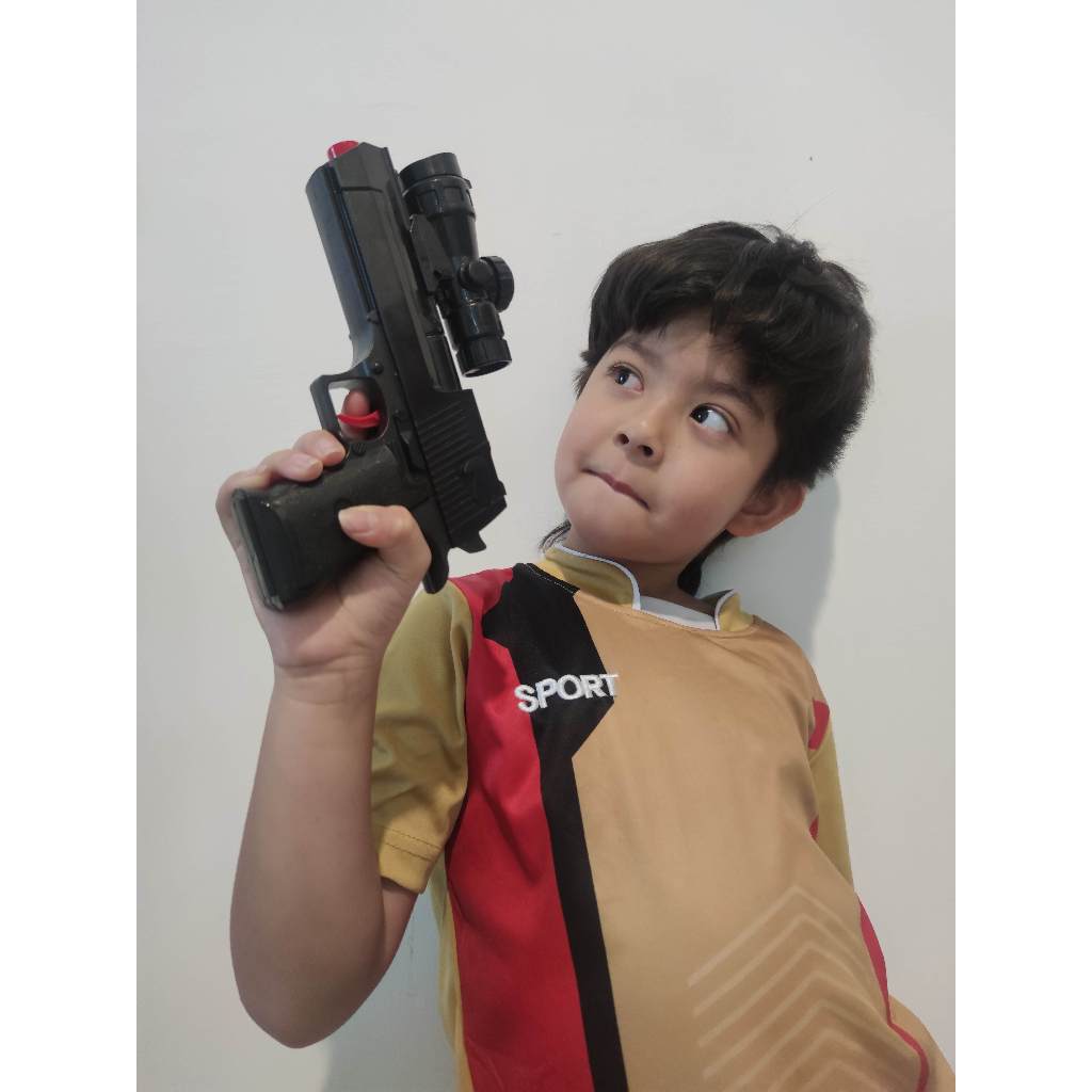 ปืนของเล่น ลูกสองแบบ เนิร์ฟ และเจล พร้อมเล่น