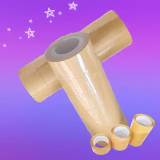 [PACK 6] เทปขุ่น สีน้ำตาล 2 นิ้ว 100 หลา OPP Brown Tape แพ็ค6ม้วน เทปกาว ปิดกล่อง เหนียวดี ราคาถูก