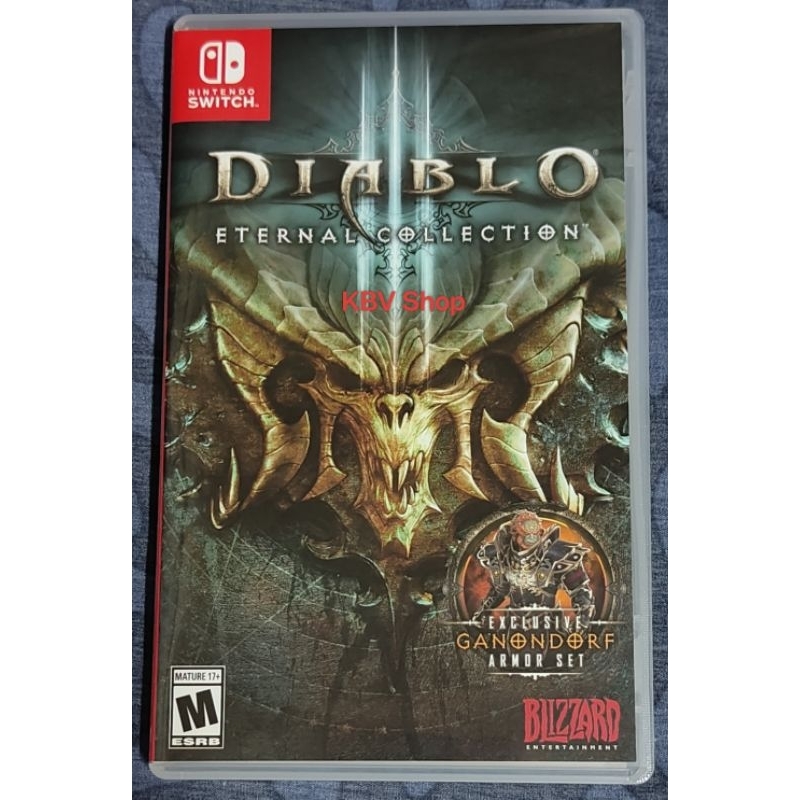 (ทักแชทรับโค๊ด)(มือ 1,2 พร้อมส่ง) Nintendo Switch : Diablo 3 Eternal Collection มือหนึ่ง มือสอง