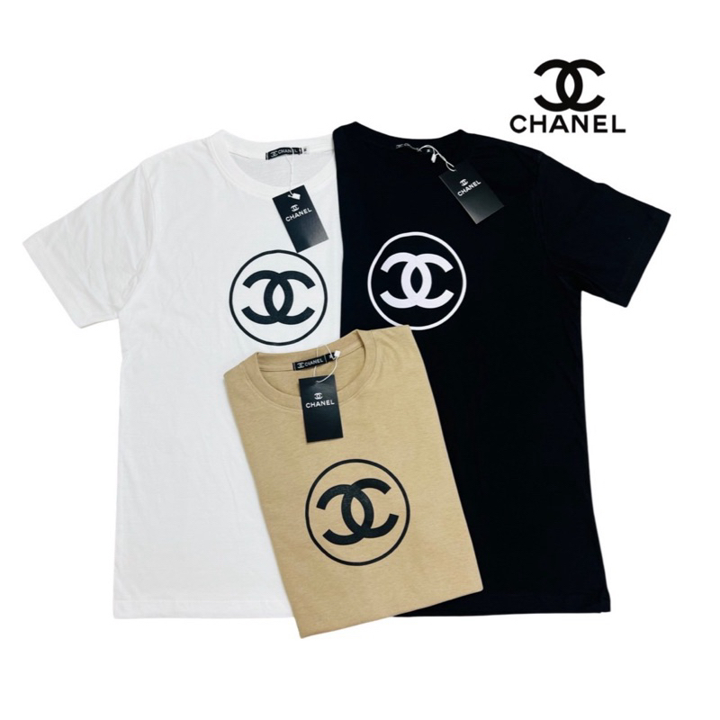 🌟STF_SHOP🌟เสื้อยืด แขนสั้น คอกลม ผ้าคอตตอน ใส่สบาย งานลายแฟชั่น มี S-XL