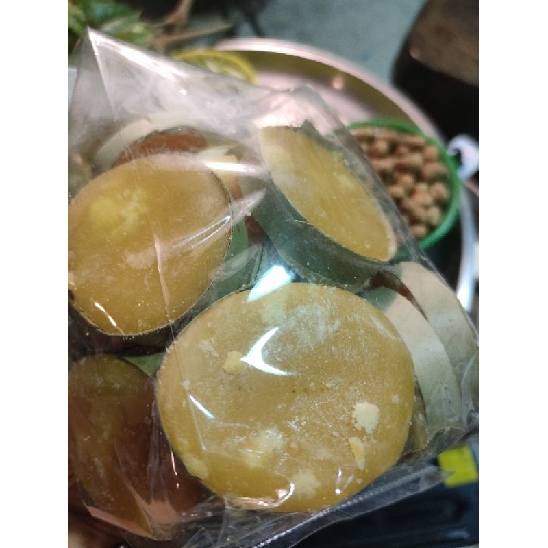 น้ำตาลโตนดแท้ 1กิโลกรัม ใช้ทำขนมโคอร่อยตามแบบฉบับปักษ์ใต้