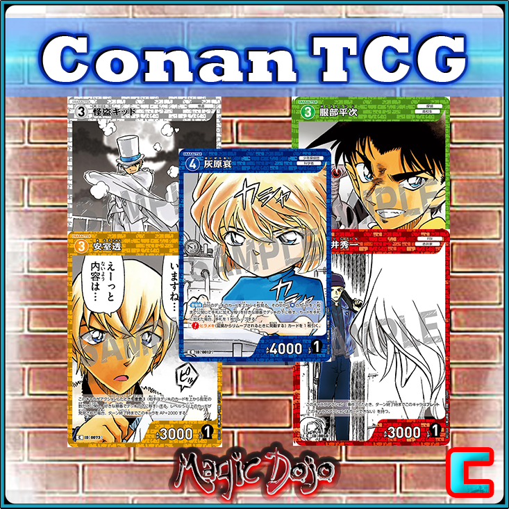 [ ยอดนักสืบจิ๋วโคนัน ] (CT-P01) Single Card - Common (C) - การ์ดเกม การ์ดสะสม