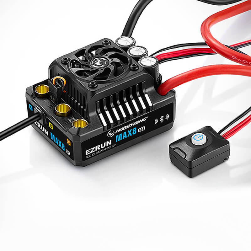 Hobbywing MAX8 G2s 160A ESC Ezrun- Bluetooth™
