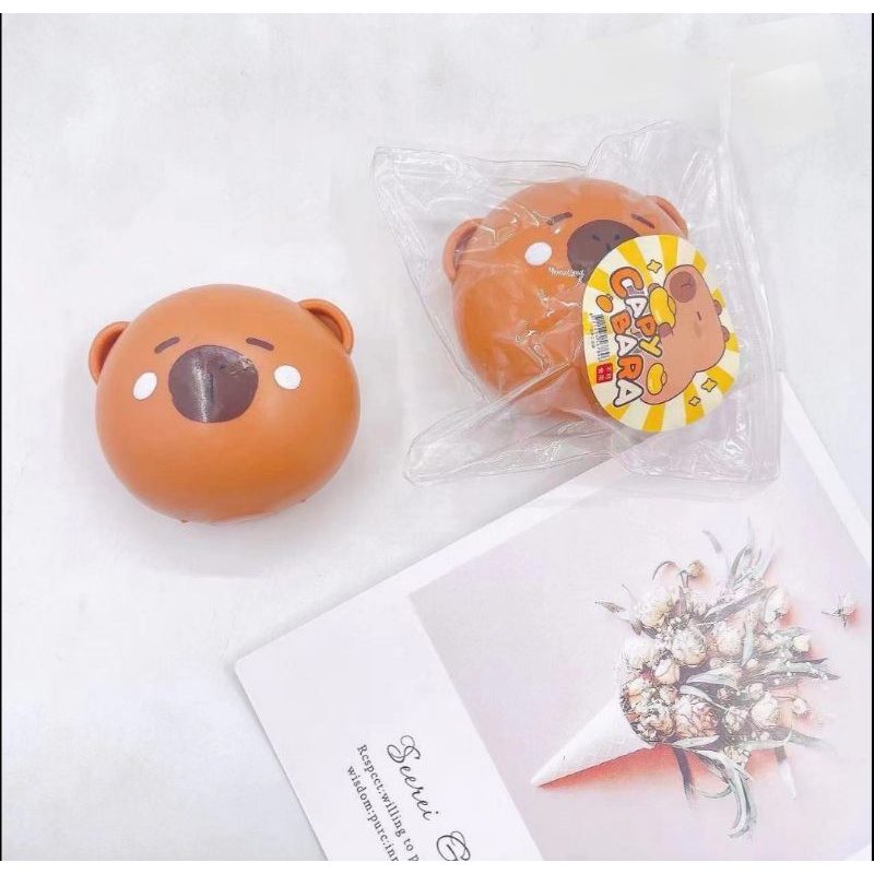 ใหม่!!!Capybara ทาบะสกุชชี่คาปิบาร่า นิ่มๆยืดๆ ฟินๆ