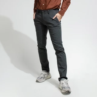 era-won กางเกงสแลคขายาว ทรงเดฟ Monotone workday สี 50 Grey