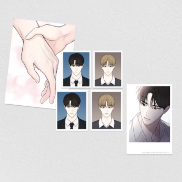 พร้อมส่ง - w officials - December / เดือน 12 manhwa  - set photo id
