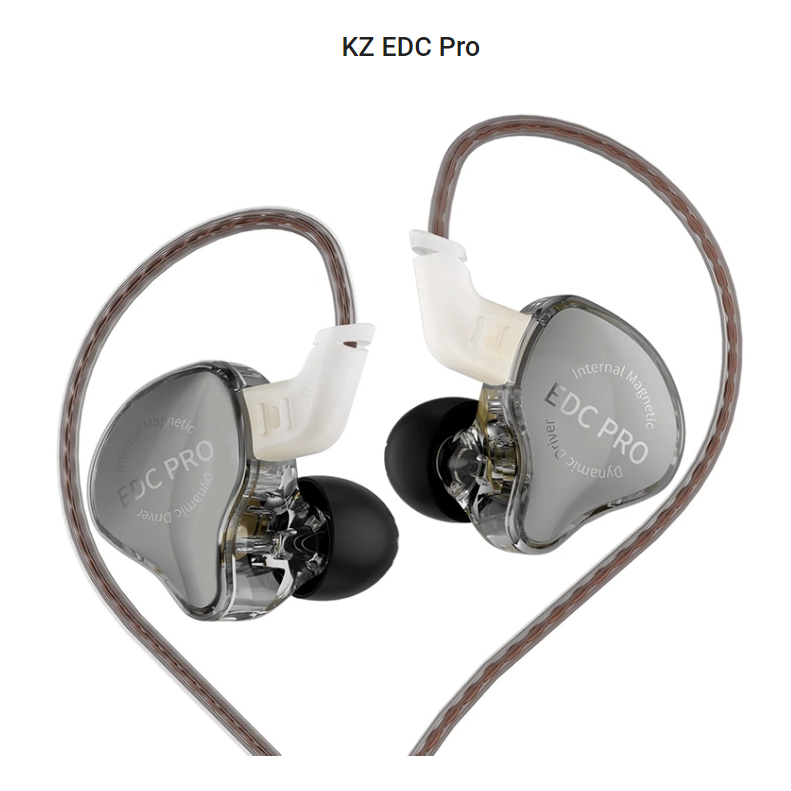 (โปรสินค้าใหม่) KZ EDC PRO {ร้านไทย} หูฟังมีสาย  อินเอียร์  แบบไดนามิก  สายออดิโอแบบถอดได้