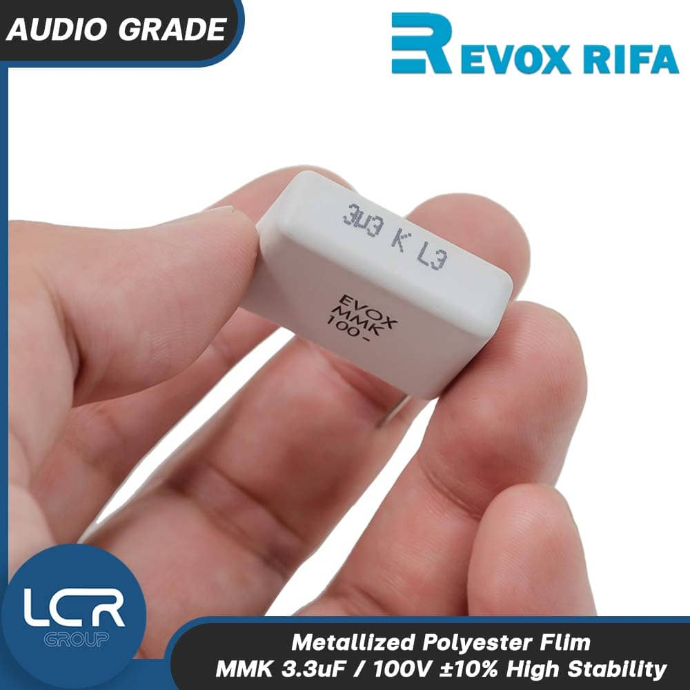 EVOX RIFA MMK 3.3uF 100V คาปาซิเตอร์ ตัวเก็บประจุ Audio grade Metallized Polyester Capacitor