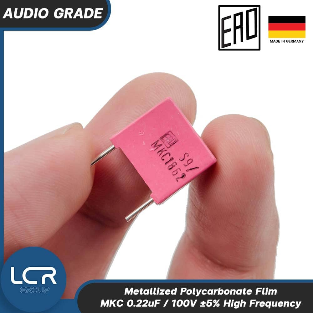 ERO Roederstein MKC 0.22uF 100V คาปาซิเตอร์ ตัวเก็บประจุ Capacitor Metallized Polycarbonate Film