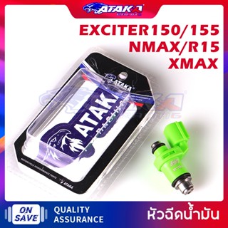ATAKA หัวฉีด Injector 8รู/10รู/12รู สำหรับYAMAHA Exciter150 …