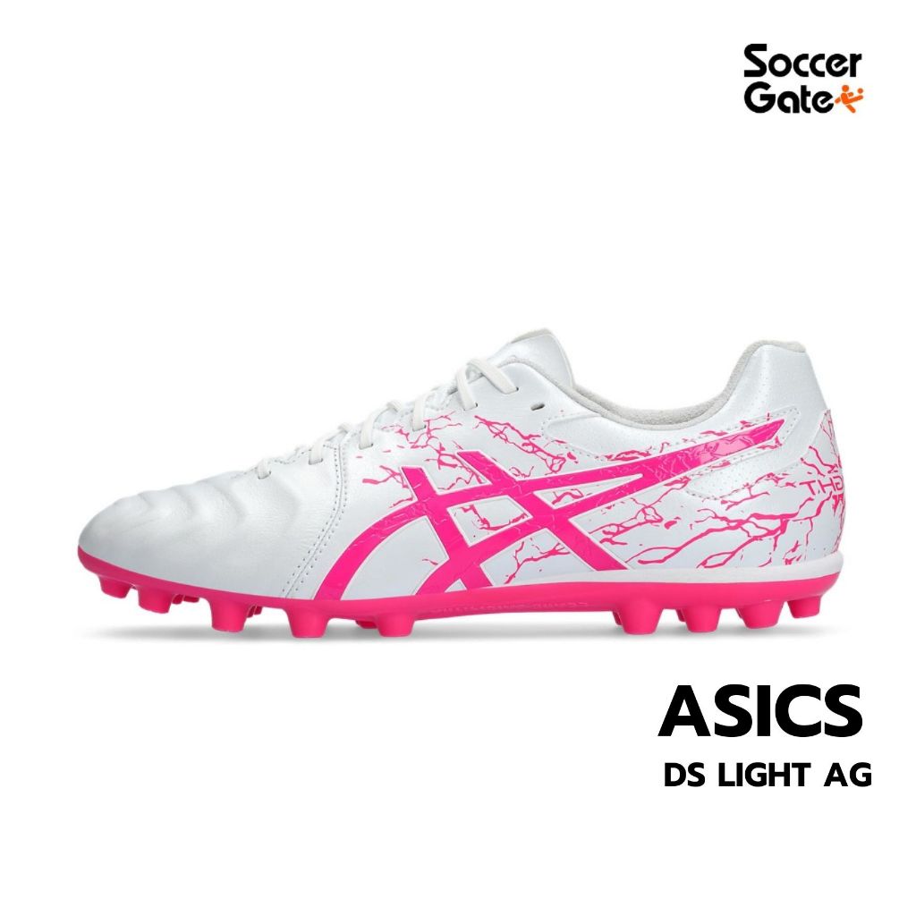 ASICS DS LIGHT AG รองเท้าสตั๊ดฟุตบอลของแท้ [โค้ด SCC500SEP ลดสูงสุด 500 เมื่อซื้อครบ 3000]