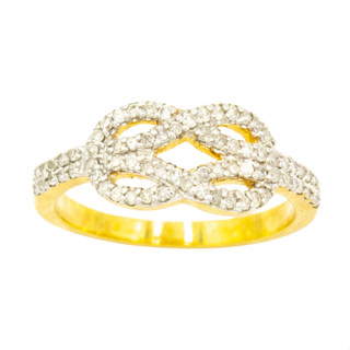 Happy Jewelry แหวนเพชรลายเชือก เงื่อน มัดพันผูก⛓ แหวนเพชร แห…