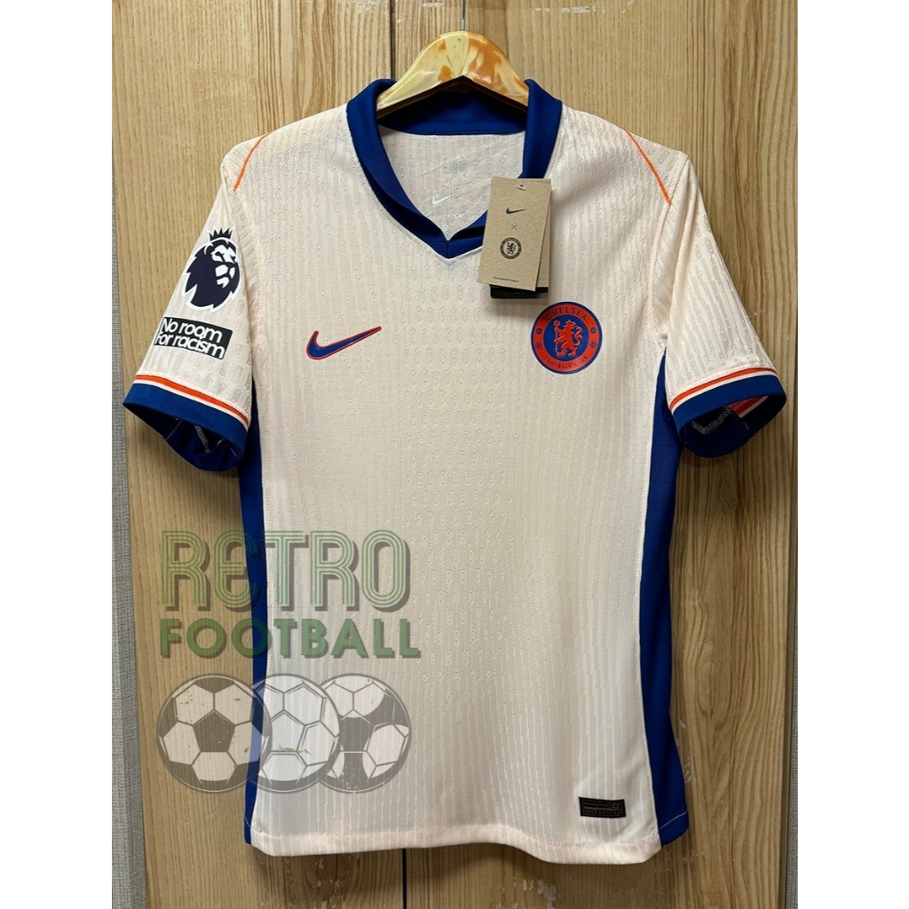 เสื้อฟุตบอล - [เกรดPLAYER.] - *เชลซี* - [เยือนปี. 2024/25] - (สามารถเฟล็กชื่อนักเตะ / เบอร์นักเตะ / อาร์ม EPL.ได้.)