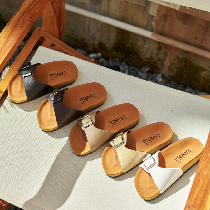 (รองเท้าเด็ก) The Ribbon - Tanshi  รองเท้าเด็กผู้หญิง สไตล์วินเทจ