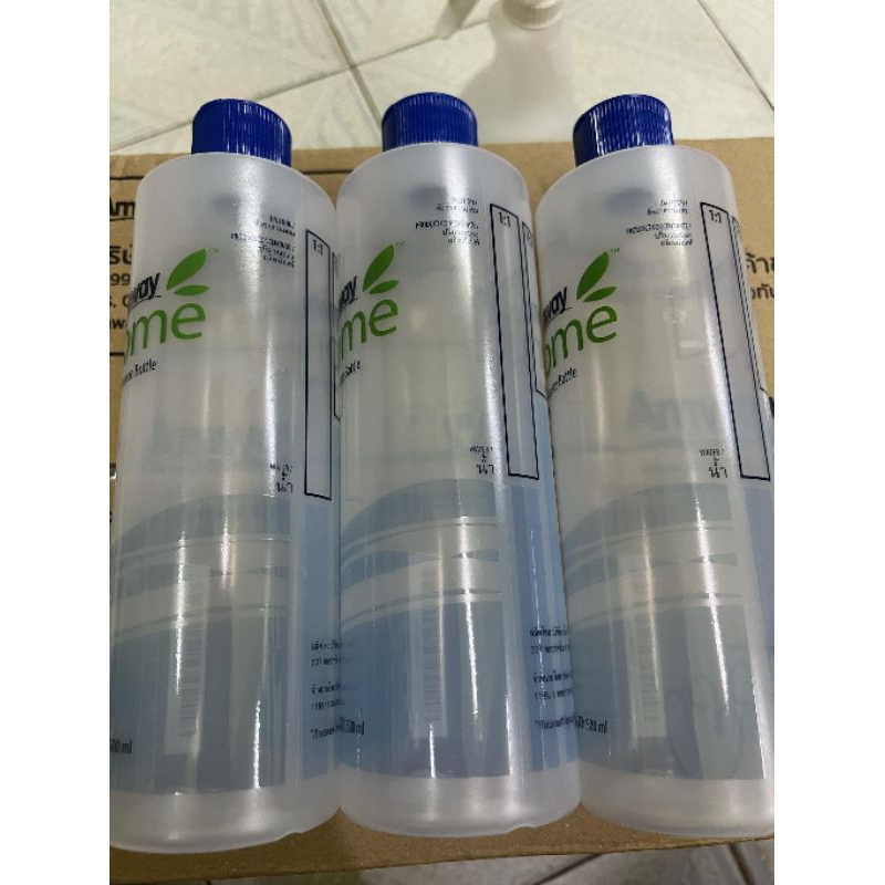 แอมเวย์ ขวดบีบ ขวดแบ่ง ใส่น้ำยาล้างจาน บีบง่าย เบาแรง Amway squeeze bottle amway home 500ml