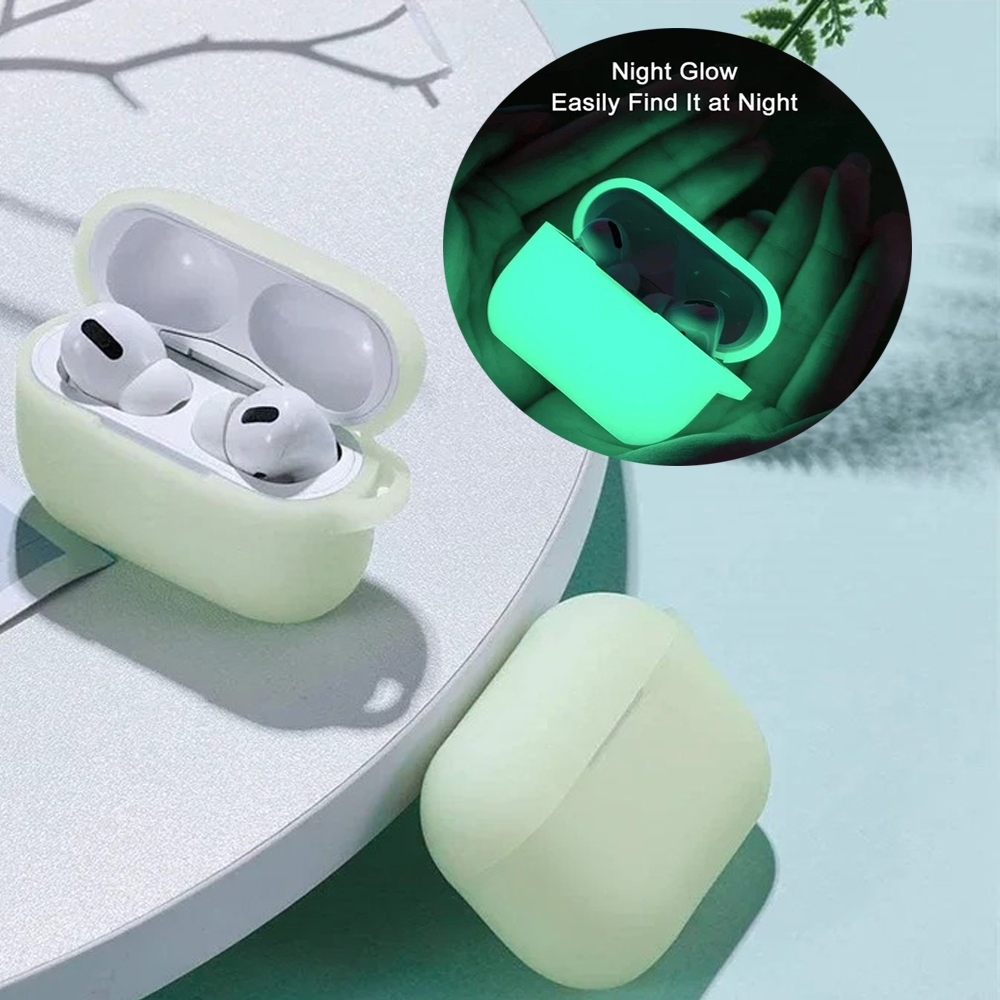 (พร้อมส่งจ้า) Air P o ds P R O Gen 2 / Air P o ds 3 (2021) Silicone Protective Cover Glow in the Dar