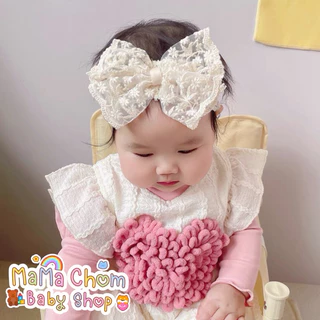 โบว์คาดผมเด็กอ่อน(lace headband)🇹🇭สินค้าพร้อมส่ง🇹🇭